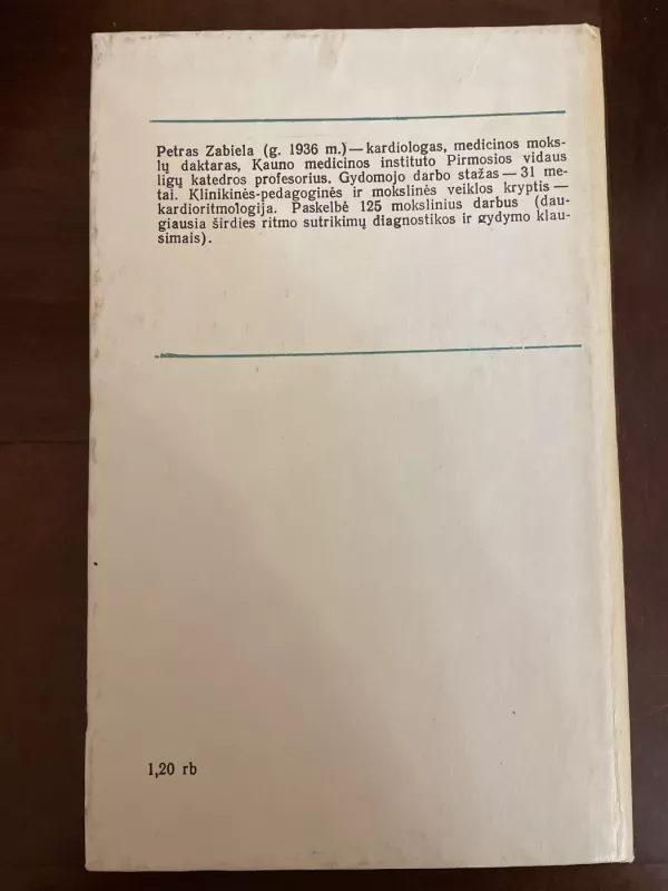 Širdies ritmo ir laidumo sutrikimai - Petras Zabiela, knyga 6