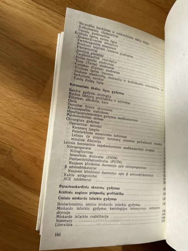 Koronarinė širdies liga - C. Kibarskis, D.  Kaunaitė, knyga 6
