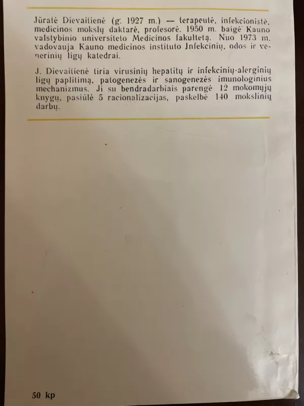 Virusiniai hepatitai - J. Dievaitienė, knyga 6