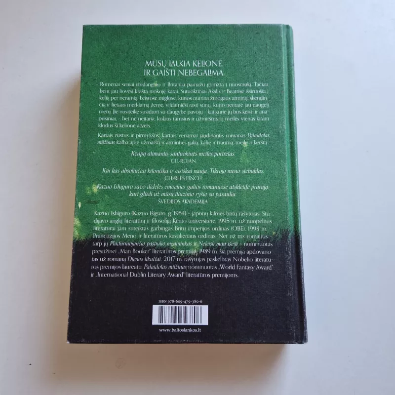 Palaidotas milžinas - Kazuo Ishiguro, knyga 3