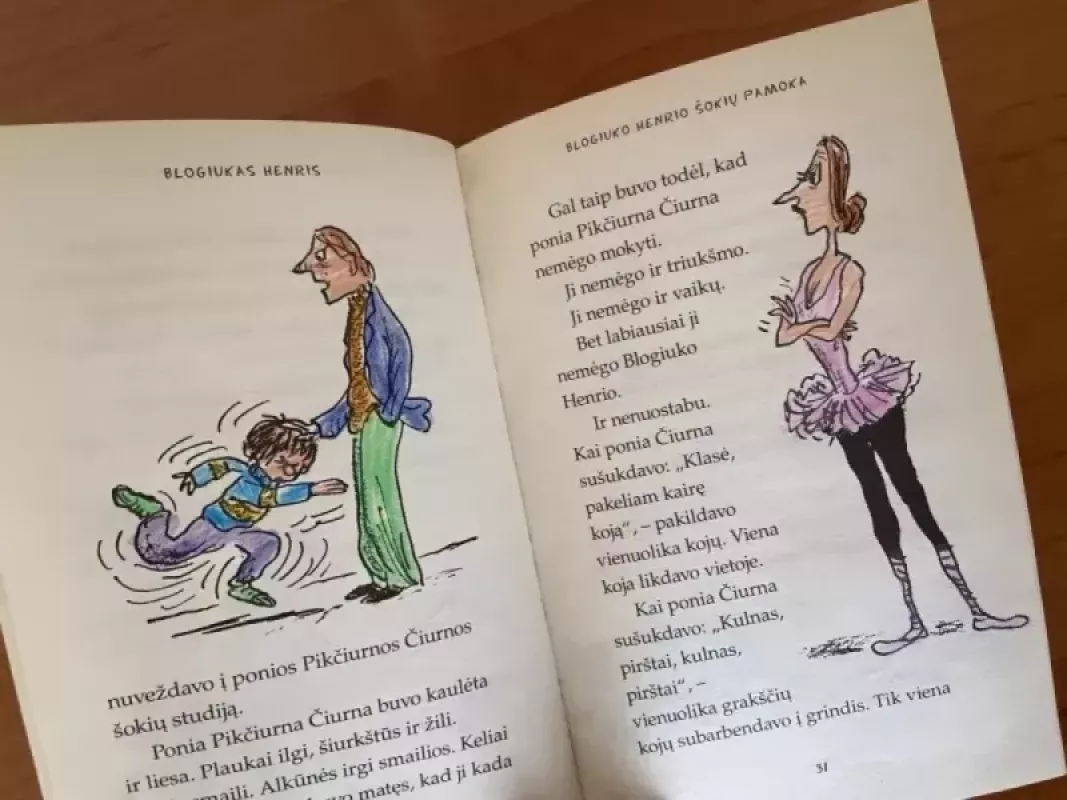 Blogiukas Henris 6 dalys - Francesca Simon, knyga 5