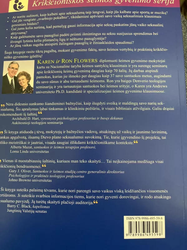 Žmogaus seksualumas: dalijimasis gerosios Dievo dovanos stebuklu su savo vaikais - Autorių Kolektyvas, knyga 4