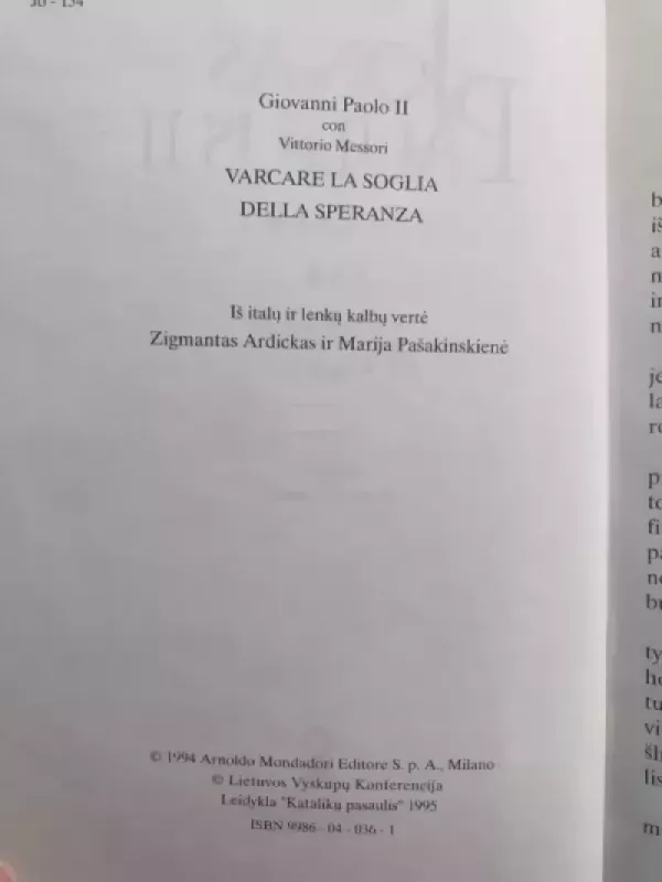 Žengiant per vilties slenkstį - Autorių Kolektyvas, knyga 3