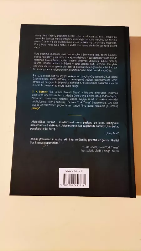 Saugi - S.K. Barnett, knyga 3