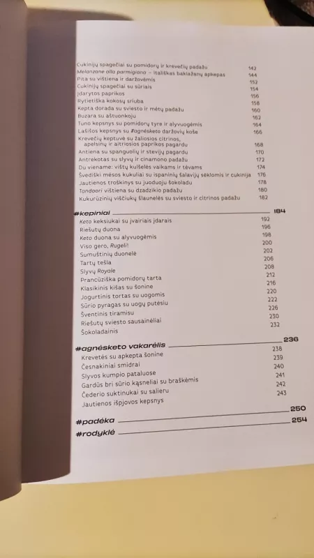 #agnėsketo... IR KITI RECEPTAI - Agnė Grigaliūnienė, knyga 6