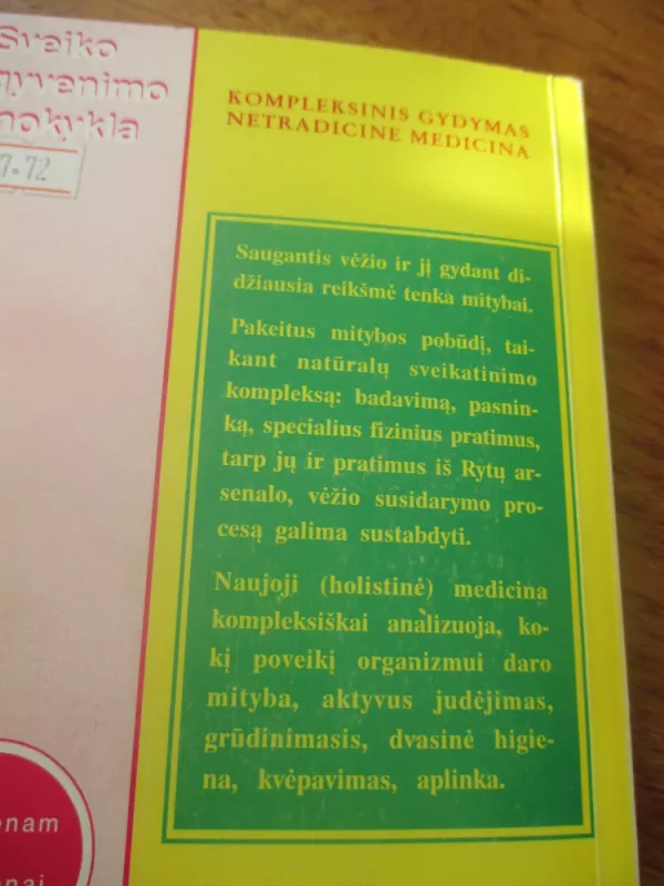 Vėžys išgydomas - Bronė Lozovienė, knyga 3