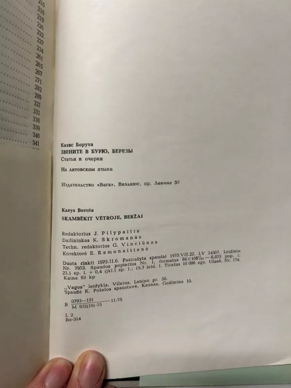 Skambėkit vėtroje, beržai - Kazys Boruta, knyga 4