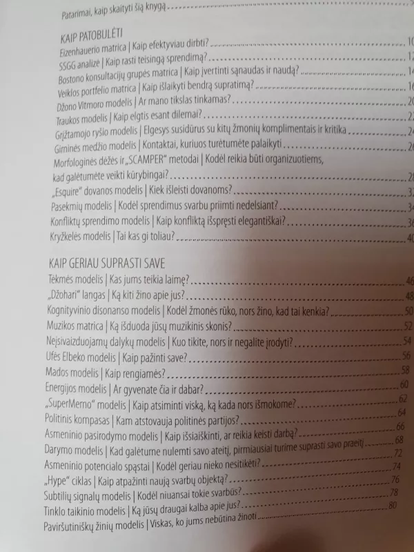 Sprendimų knyga (kišeninis variantas) - Mikael Krogerus , Roman Tschappeler, knyga 5