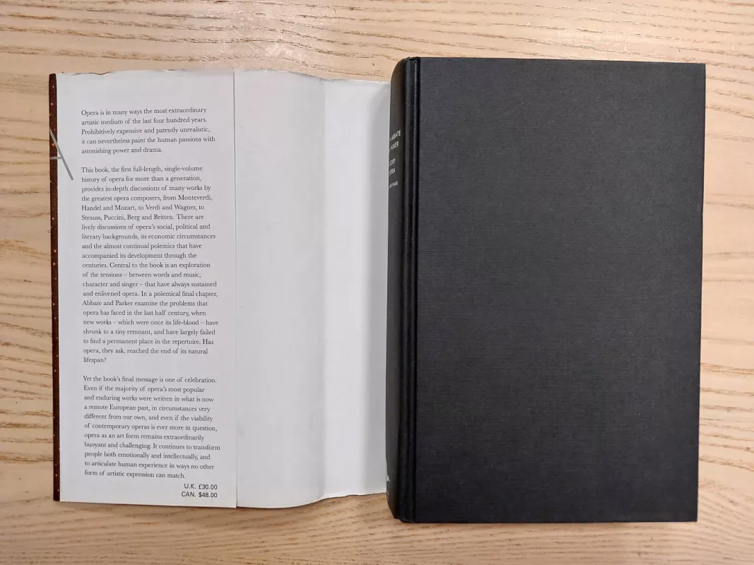 A History of Opera. The Last Four Hundred Years - Carolyn Abbate, Roger Parker, knyga 3