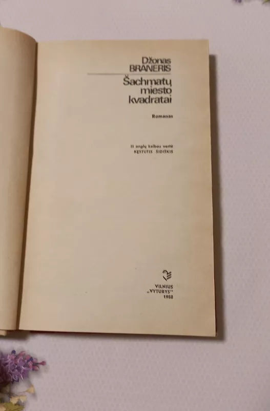 Šachmatų miesto kvadratai - Džonas Braneris, knyga 3