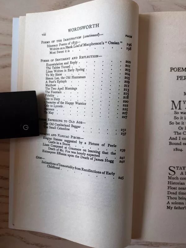 Selected Poems (Penguin Classics) Penguin Popular Poetry - William Wordsworth, knyga 6