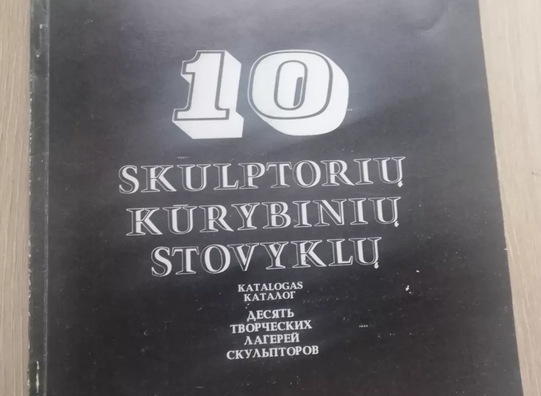 10 skulptorių kūrybinių stovyklų. Katalogas - Skiezgelas, knyga 2