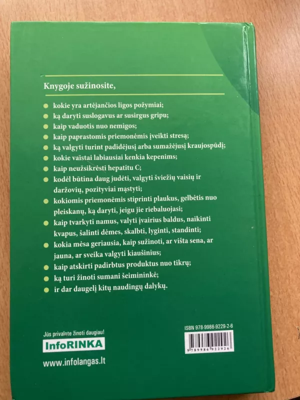 Sveikatos ir buities žinynas - Jadvyga Šaparauskienė, knyga 4