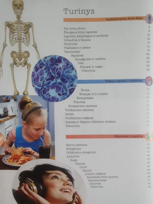 Mūsų kūnas (Organai. Sistemos. Funkcijos) - CATHLEEN OSWALD, knyga 4
