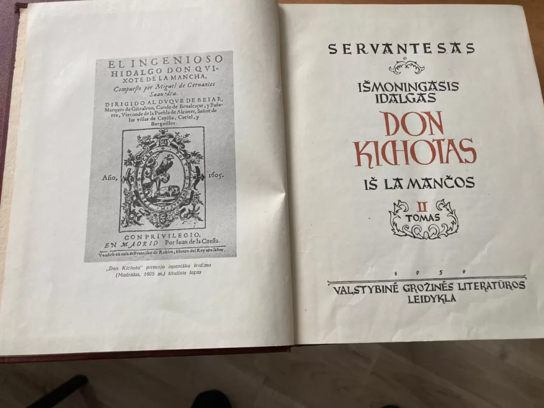 Don Kichotas (I ir II tomai) - Migelis Servantesas, knyga 5