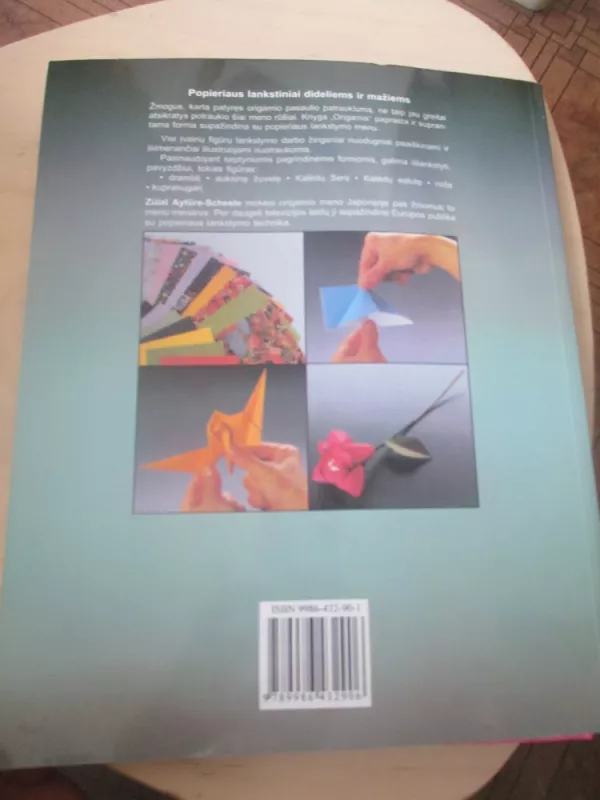 Origamis. Popieriaus lankstiniai dideliems ir mažiems - Zulal Ayture-Scheele, knyga 4