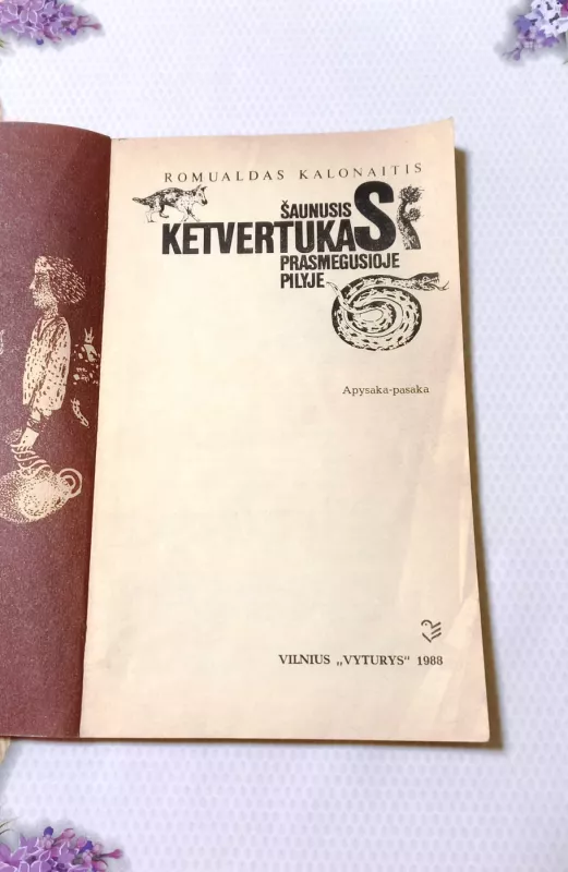 Šaunusis ketvertukas prasmegusioje pilyje - Romualdas Kalonaitis, knyga 3