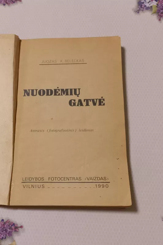 Nuodėmių gatvė - J. Beleckas, knyga 3