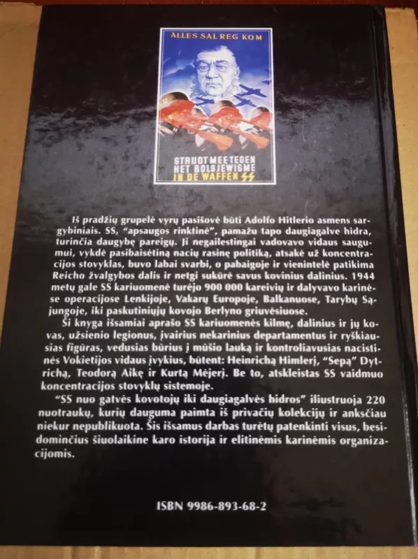 SS nuo gatvės kovotojų iki daugiagalvės hidros - Gordonas Viljamsonas, knyga 3
