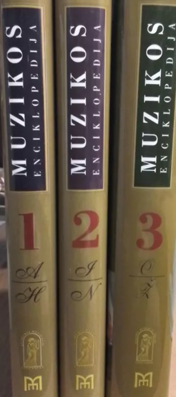 Muzikos enciklopedija (3 tomai) - Autorių Kolektyvas, knyga 3