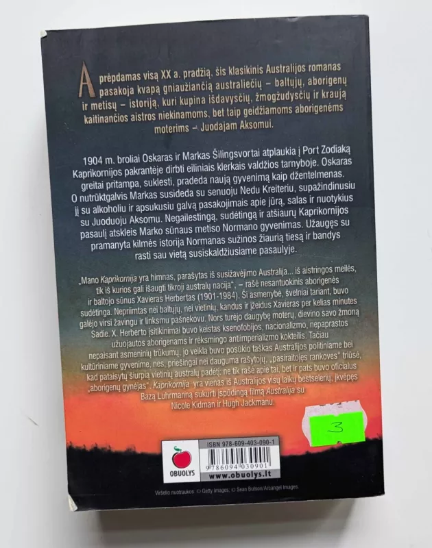 Kaprikornija - Xavier Herbert, knyga 3