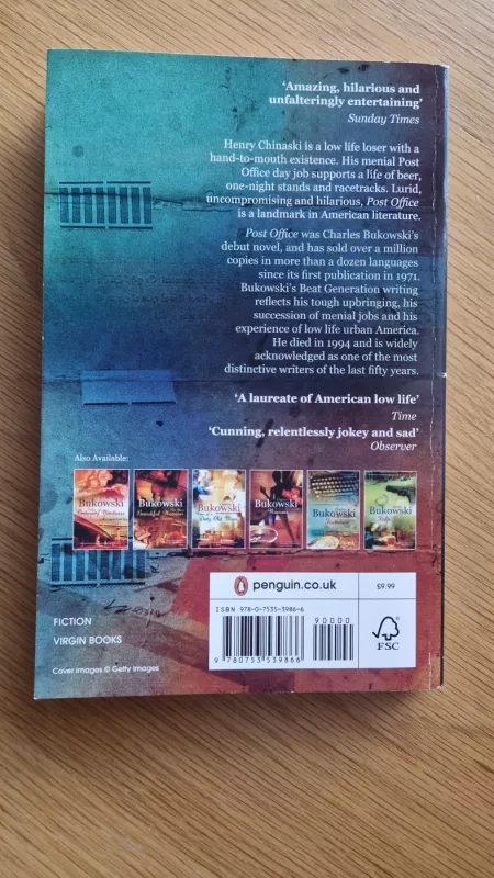 Post Office - Charles Bukowski, knyga 4