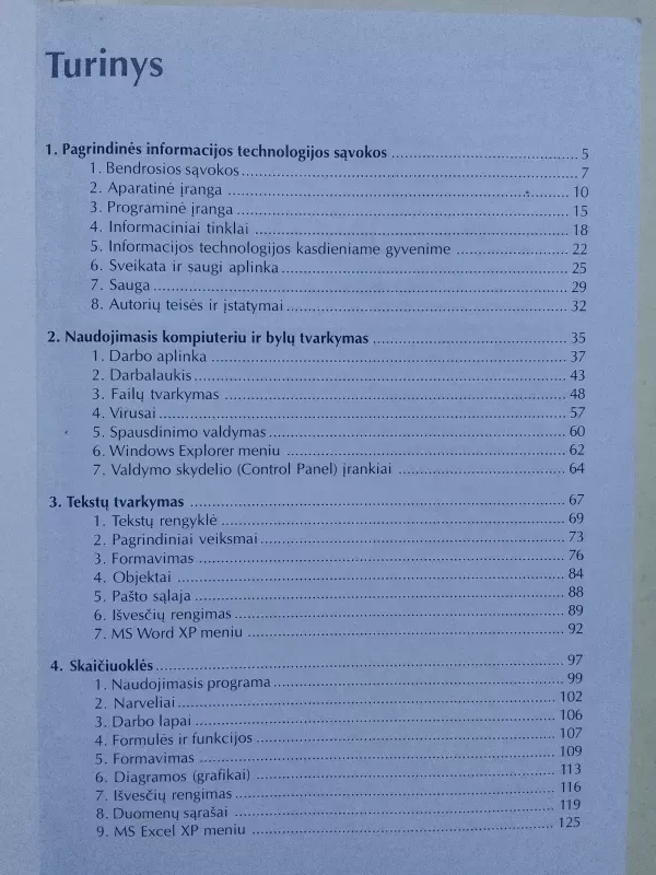 ECDL VISIEMS Kompiuterinio raštingumo kursai - Autorių Kolektyvas, knyga 3