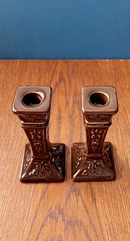 Keraminės žvakidės, 2vnt., Guldkroken Hjo - , namai ir interjeras 3