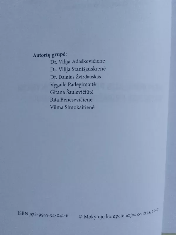 Neformalaus pedagogų mokymosi patirties pripažinimo metodika - Autorių Kolektyvas, knyga 3