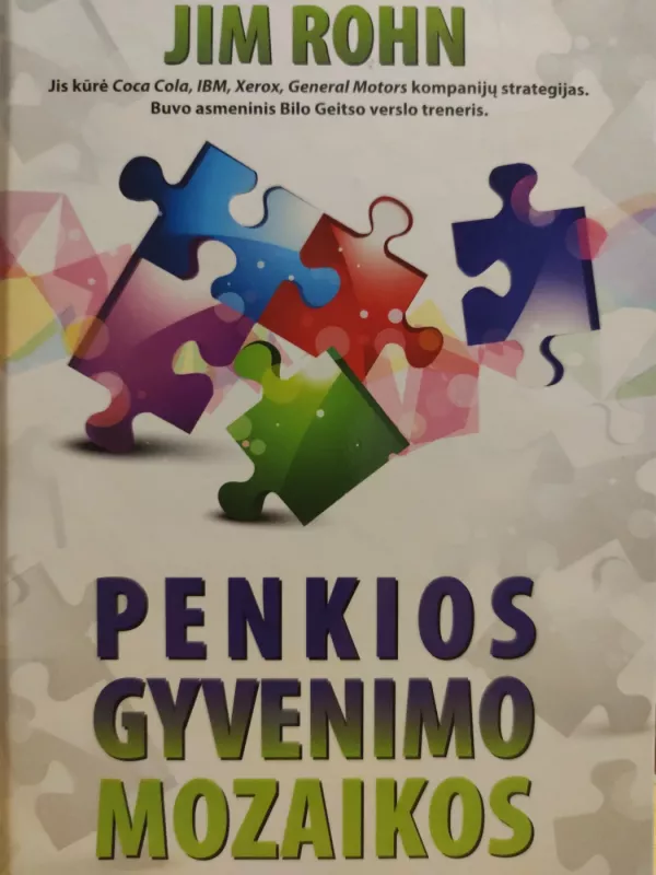 Penkios gyvenimo mozaikos - Jim Rohn, knyga 2