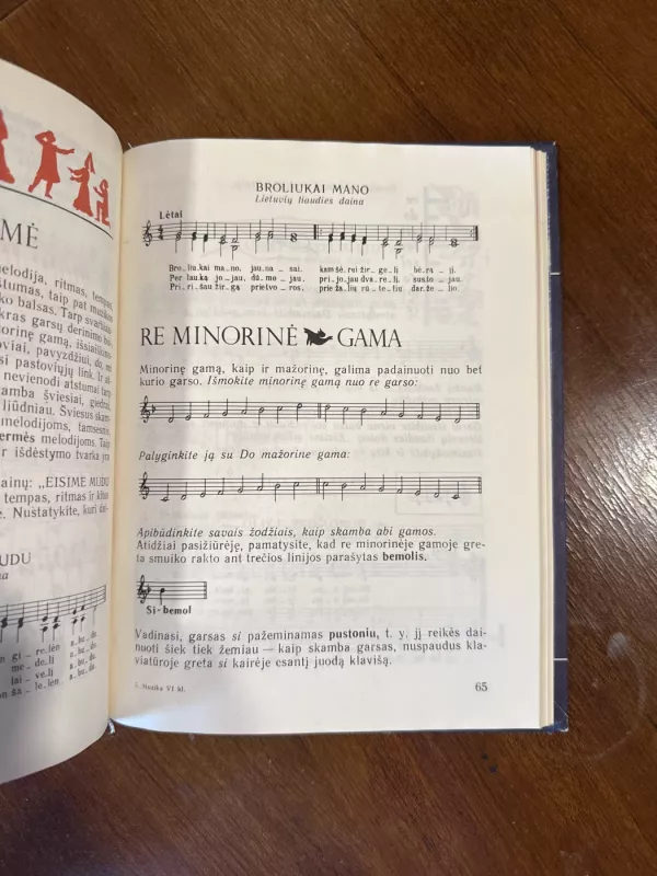 MUZIKA 6 -VADOVĖLIS - Eduardas Balčytis, knyga 5