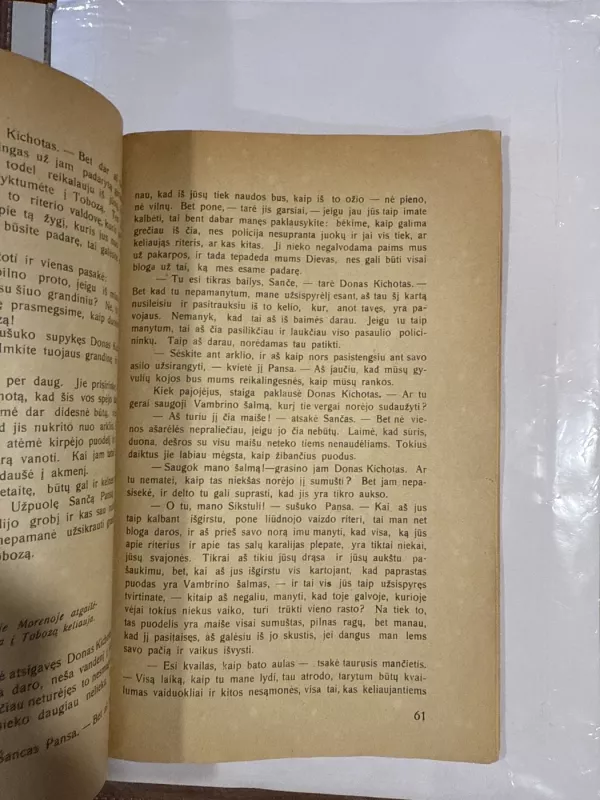 Kelionės ir nuotykiai tauriojo riterio Dono Kichoto iš la Mančos - Miguel de Cervantes Saavedra, knyga 5