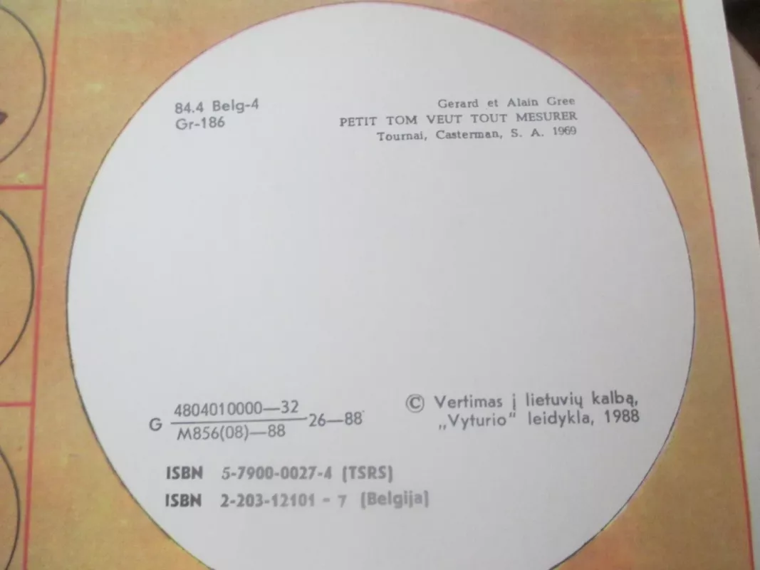 Tomukas nori viską išmatuoti - Autorių Kolektyvas, knyga 4