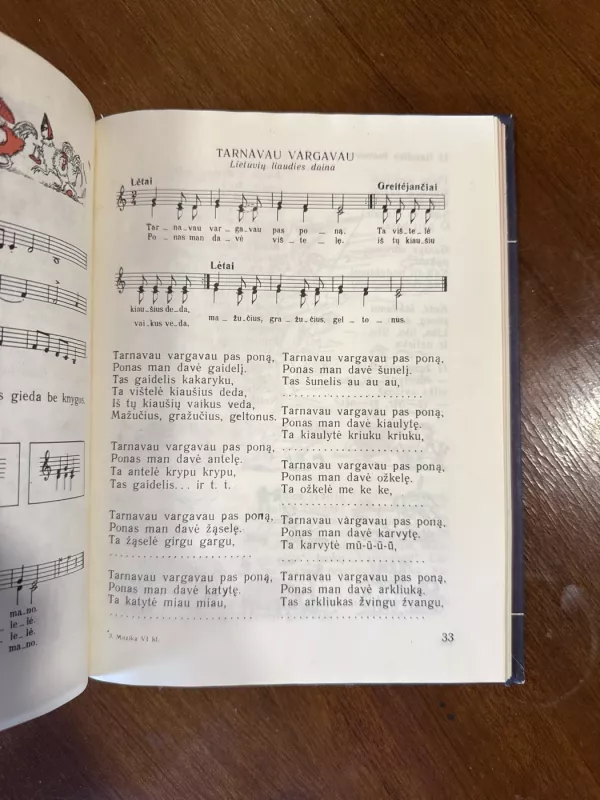 MUZIKA 6 -VADOVĖLIS - Eduardas Balčytis, knyga 4