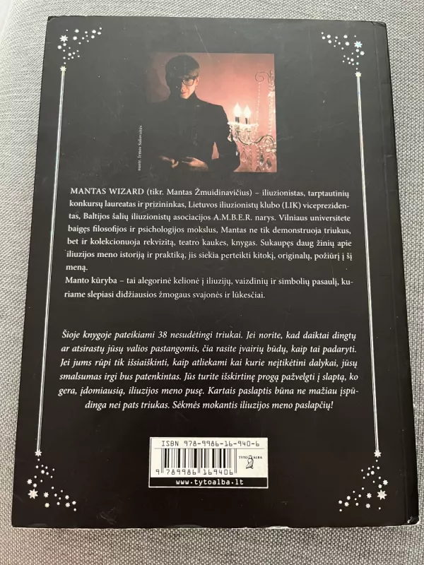 Kaip pradanginti dramblį ir kiti nesudėtingi triukai - Mantas Wizard, knyga 3
