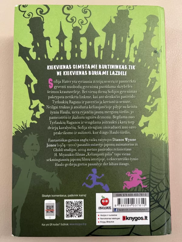 Keliaujanti Haulo pilis - Diana Wynne Jones, knyga 3