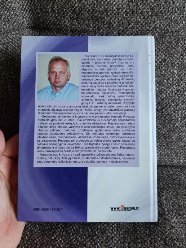 Netiesinės dinamikos pagrindai. Vadovėlis - Kęstutis Pyragas, knyga 4