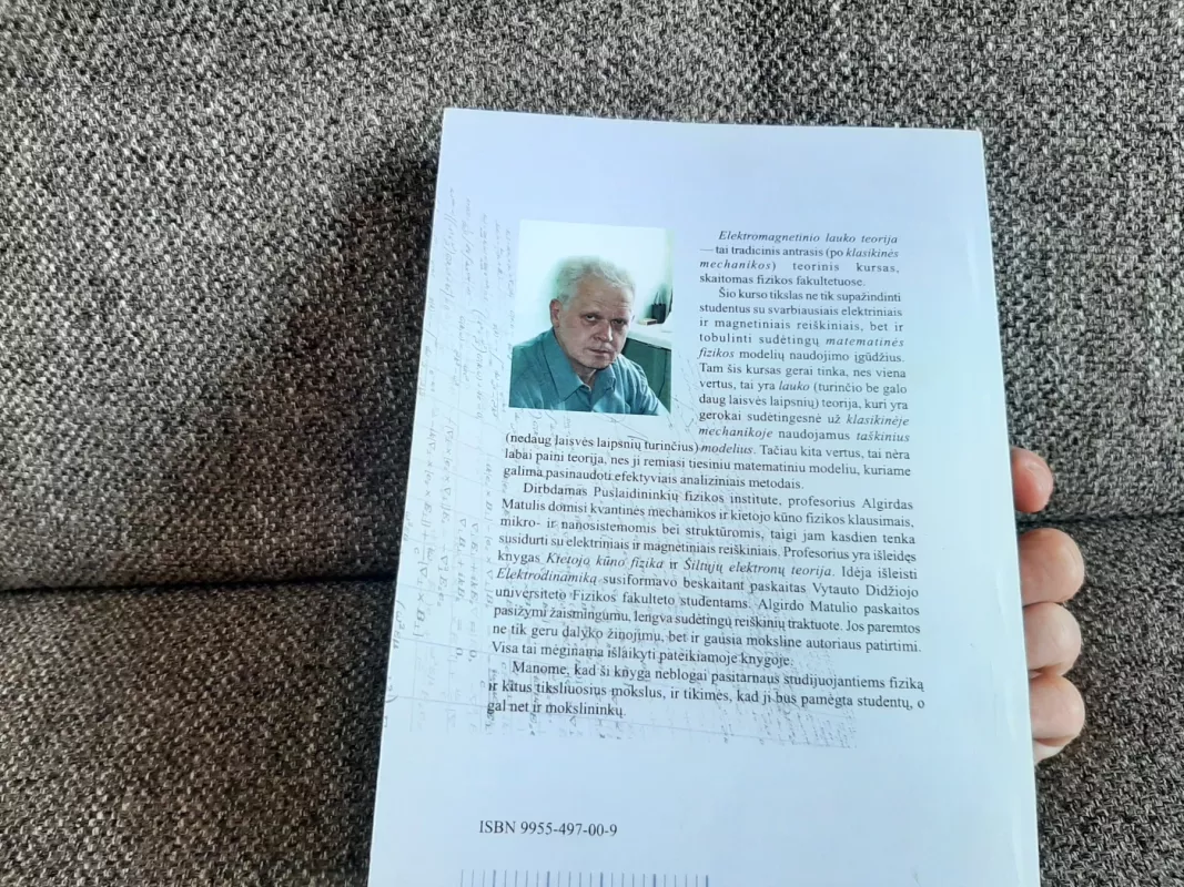 Elektrodinamika - Algirdas Matulis, knyga 6