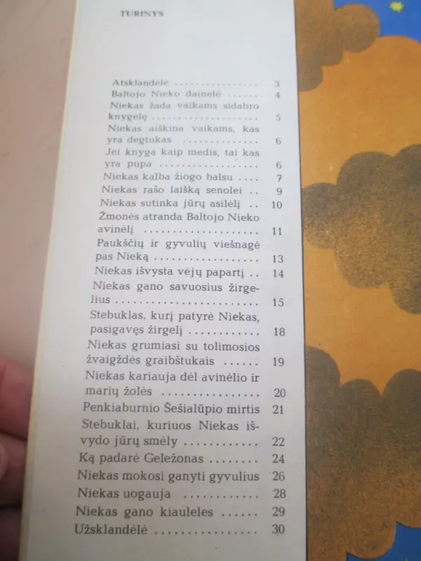 Baltojo nieko dainelės - Sigitas Geda, knyga 4