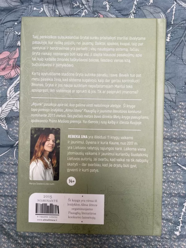 Atjunk - Rebeka Una, knyga 3