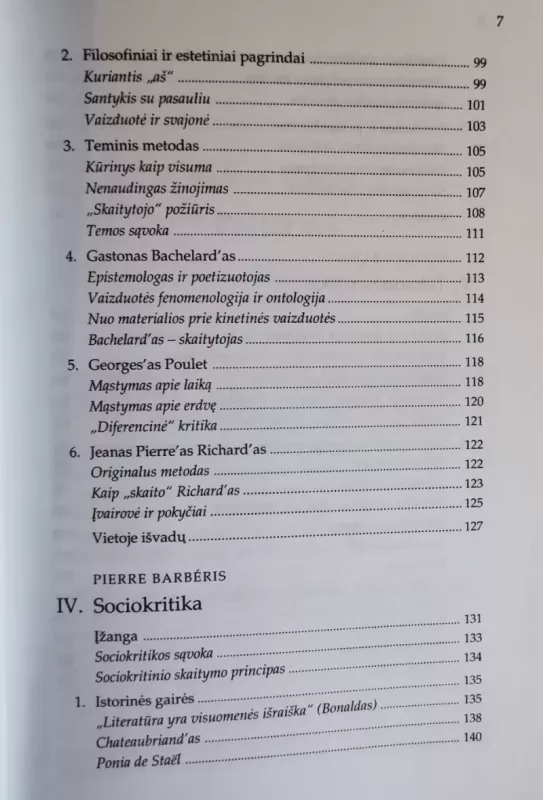 Literatūros analizės kritinių metodų pagrindai - D. Bergez, P.  Barberis, ir kiti , knyga 6