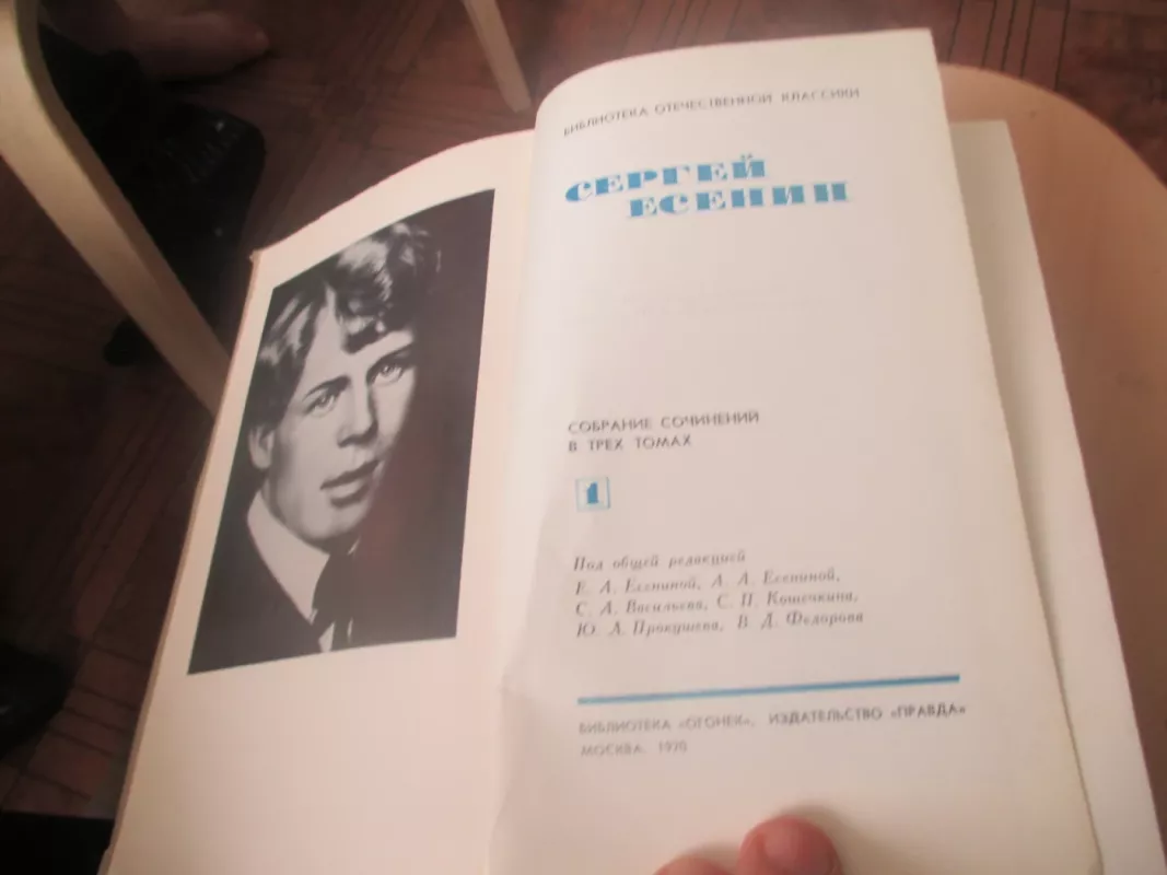 Sobranie sočinenij v treh tomah (1) - Sergej Esenin, knyga 6