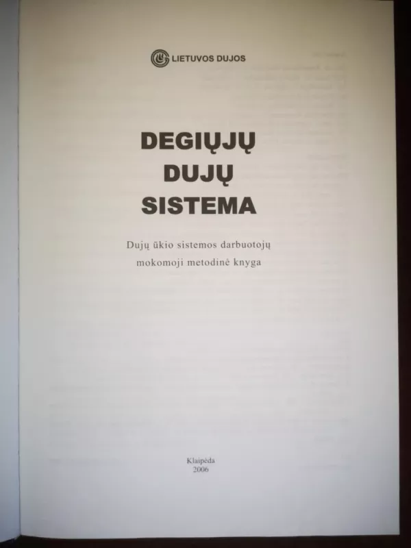 Degiųjų dujų sistema - Rokas Flick, knyga 3