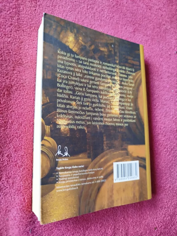 Šampano istorija - Don e Petie Kladstrup , knyga 5