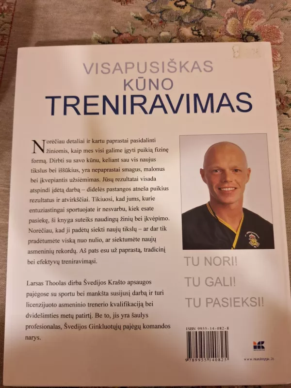 Visapusiškas kūno treniravimas - Lars Thool, knyga 6