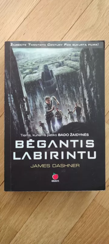 Bėgantis labirintu - James Dashner, knyga 2
