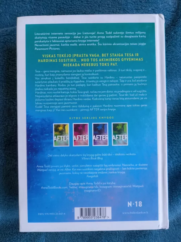 After. Kai mes susitikom - Todd Anna, knyga 3