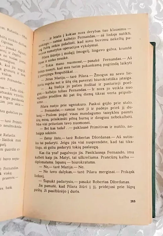 Kam skambina varpai - Ernestas Hemingvėjus, knyga 4