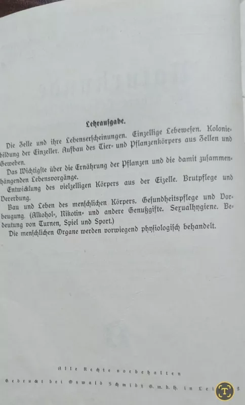 Naturkunde - Schmeil-Norrenberg, knyga 4