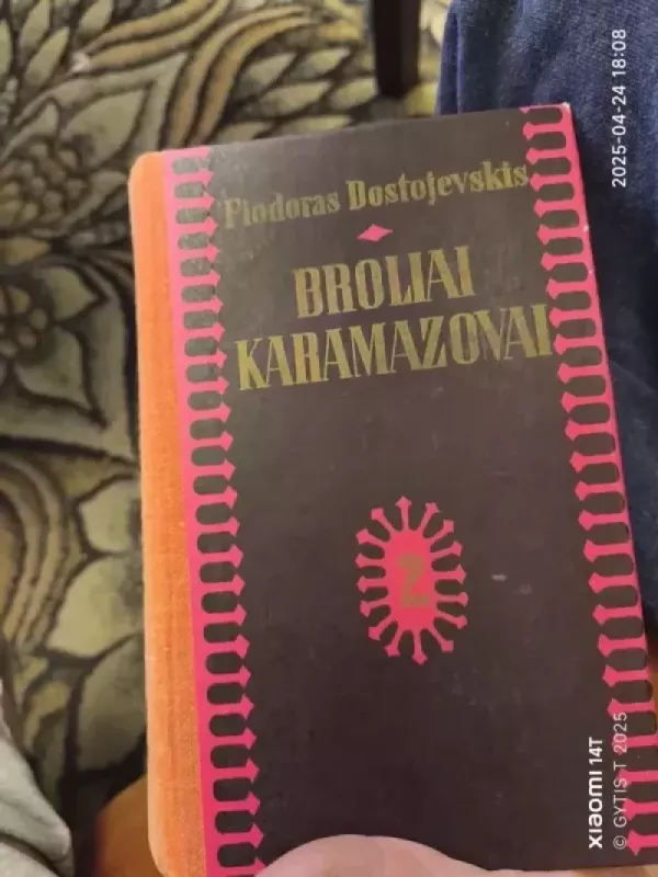 Broliai Karamazovai komplektas I ir II dalys - Fiodoras Dostojevskis, knyga 2